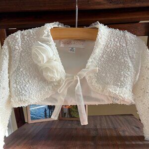 Formal Lace Shrug 18m